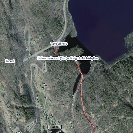Molvik Hytten Villa Ostereidet Exteriör bild