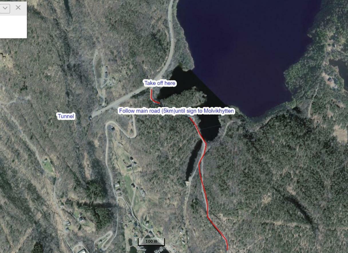 Molvik Hytten Villa Ostereidet Exteriör bild